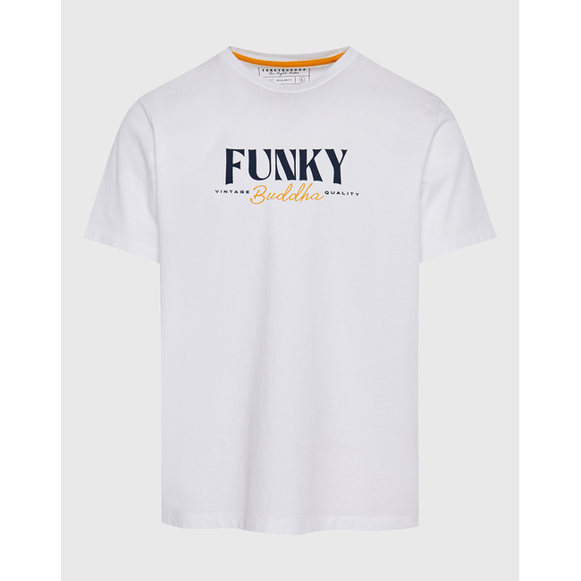 Product FUNKY BUDDHA Ανδρική Μπλούζα Κοντό Μανίκι Με Τύπωμα base image