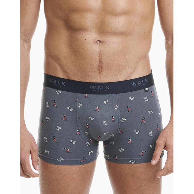 Product WALK MEN'S BAMBOO BOXERS WITH BOXING PATTERN base image