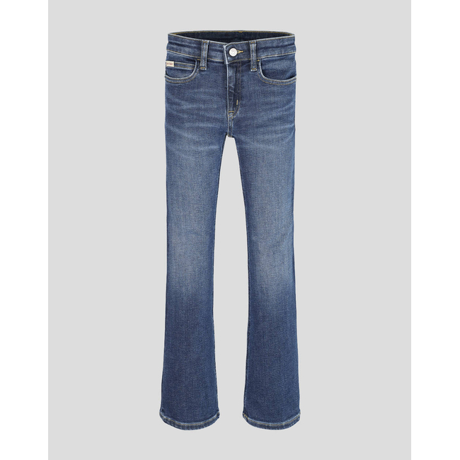 Product CALVIN KLEIN JEANS MR FLARE DARK BLUE VISUAL DENIM base image