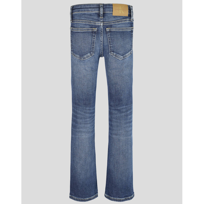 Product CALVIN KLEIN JEANS MR FLARE DARK BLUE VISUAL DENIM base image