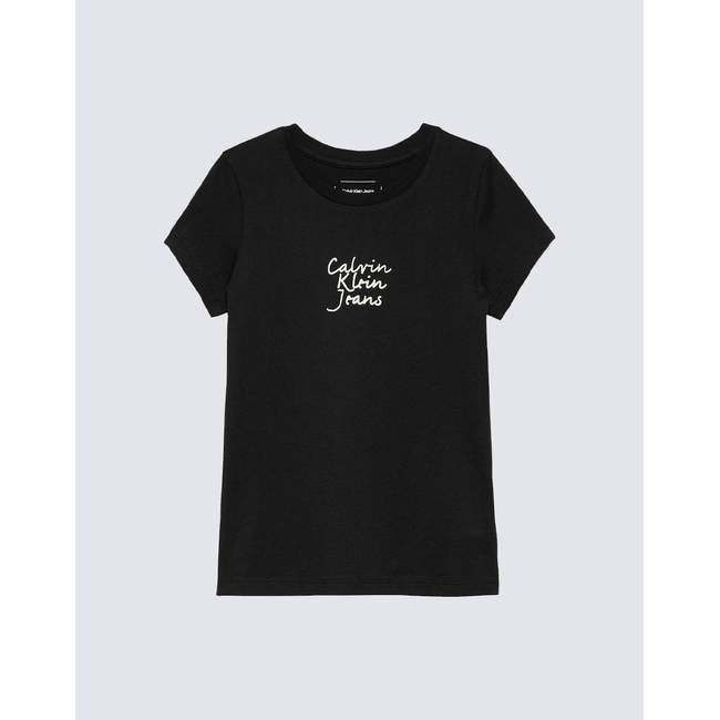 Product CALVIN KLEIN JEANS HANDWRITING LOGO SS SLIM T-SHIRT base image
