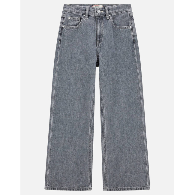 Product GUESS GREY RIGID DENIM 90S PANTS KIDS GIRL base image