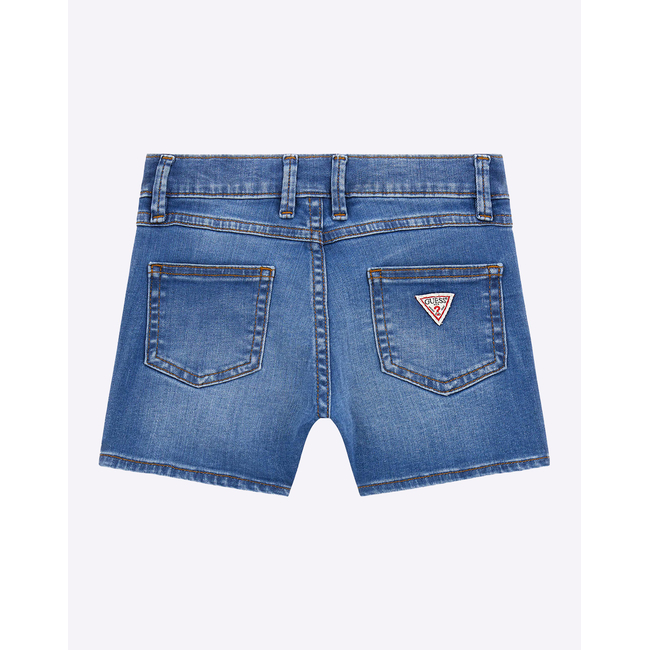 Product GUESS STRETCH DENIM SHORT - STRETCH DENIM_9.1 OZ SHORTS FOR CHILDREN GIRL base image