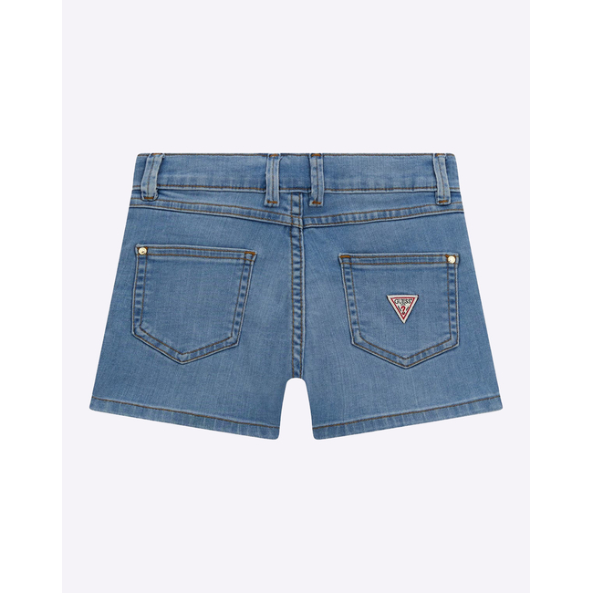 Product GUESS STRETCH DENIM SHORT - STRETCH DENIM_9.1 OZ SHORTS FOR CHILDREN GIRL base image