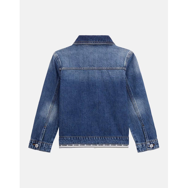Product GUESS RIGID DENIM OVERSIZE JACKET ΜΠΟΥΦΑΝ ΠΑΙΔΙΚΟ GIRL base image
