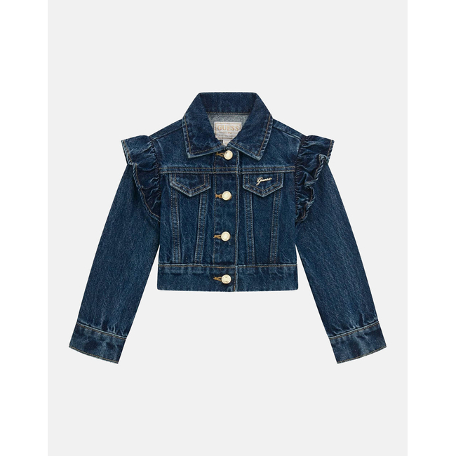 Product GUESS DENIM LUREX JACKET KIDS GIRL base image