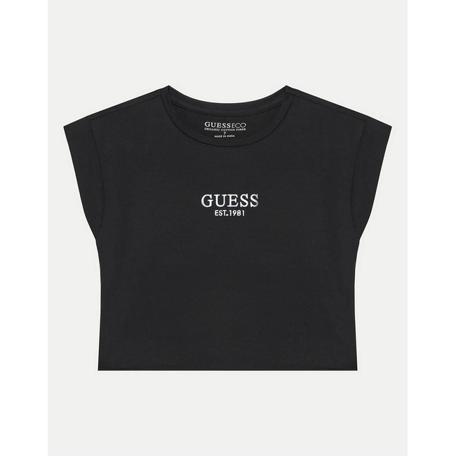 Product GUESS CROP SS T-SHIRT KIDS GIRL base image