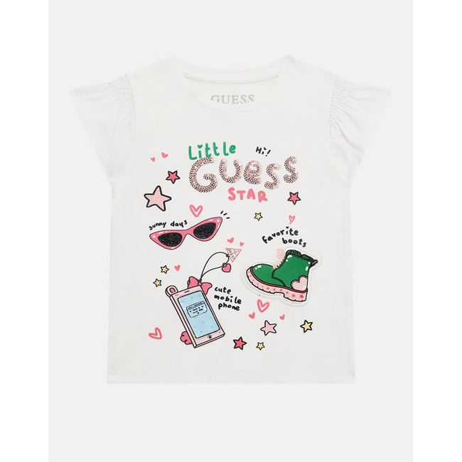 Product GUESS  SS T-SHIRT ΜΠΛΟΥΖΑ ΠΑΙΔΙΚΟ GIRL base image