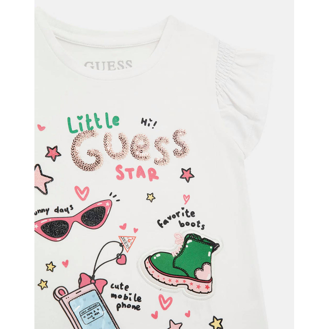 Product GUESS  SS T-SHIRT ΜΠΛΟΥΖΑ ΠΑΙΔΙΚΟ GIRL base image