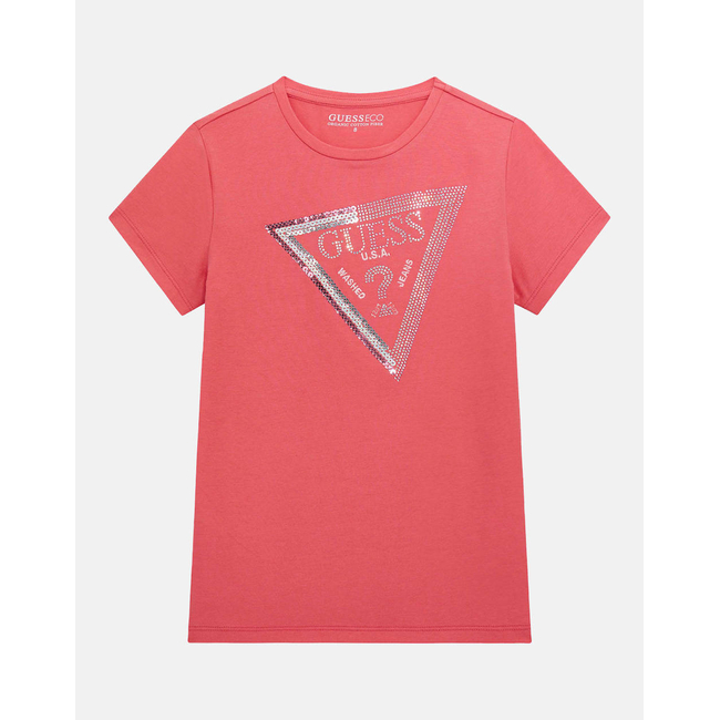 Product GUESS SS T-SHIRT ΜΠΛΟΥΖΑ ΠΑΙΔΙΚΟ GIRL base image