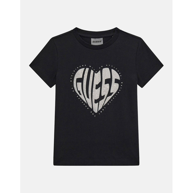 Product GUESS SS T-SHIRT_MINIME - MID ORGANIC STRETCH JERSEY 180 ΜΠΛΟΥΖΑ G base image