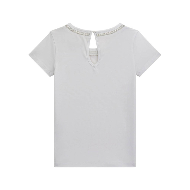 Product GUESS SS T-SHIRT W/PEARLS_CEREMONY ΜΠΛΟΥΖΑ ΠΑΙΔΙΚΟ GIRL base image