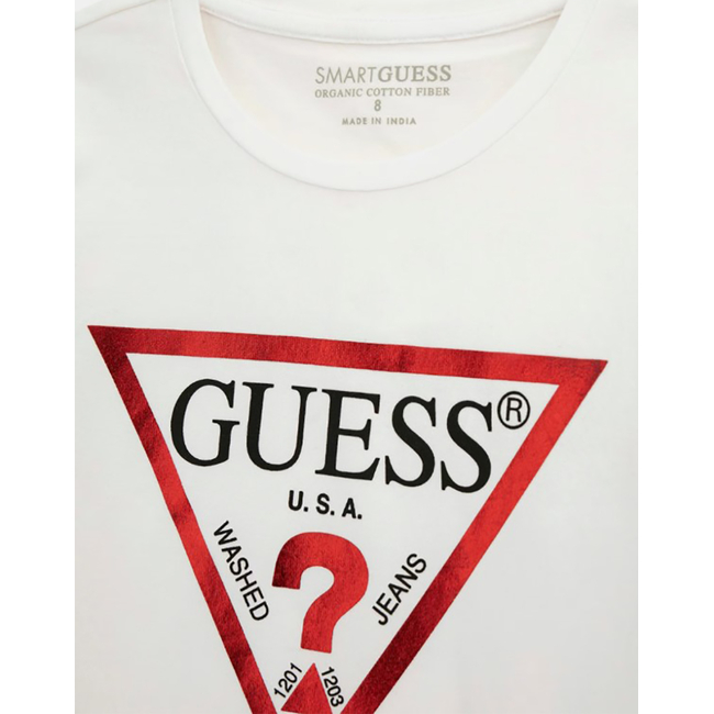 Product GUESS CROPPED SS TSHIRT_CORE KIDS GIRL base image