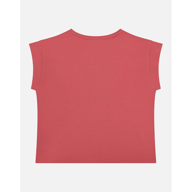 Product GUESS MIDI SS T-SHIRT - MID ORGANIC CO STR JERSEY 160 T-SHIRT G base image