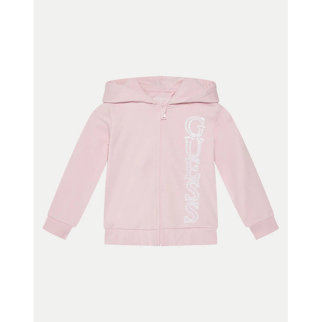 Product GUESS  FRENCH TERRY_ ACTIVE TOP W/ZIP ΦΟΥΤΕΡ ΠΑΙΔΙΚΟ GIRL base image