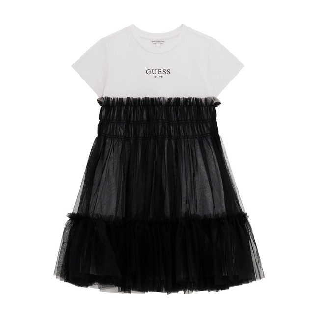 Product GUESS MIXED FABRIC SS DRESS ΦΟΡΕΜΑ ΠΑΙΔΙΚΟ GIRL base image