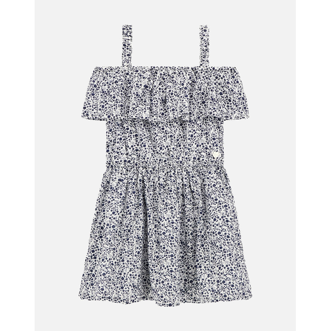 Product GUESS SANGALLO OFF SHOULDE - SANGALLO MUSLIN GRAPES COTTON DRESS G base image