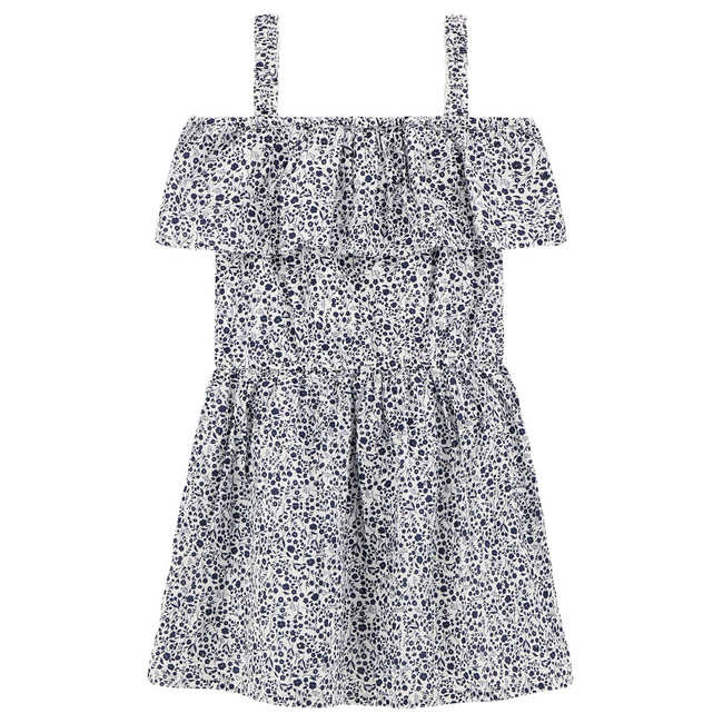 Product GUESS SANGALLO OFF SHOULDE - SANGALLO MUSLIN GRAPES COTTON DRESS G base image