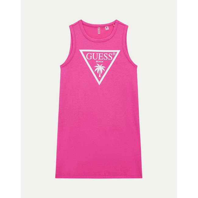 Product GUESS JERSEY SL DRESS_MINI - MID ORGANIC COLOURED JERSEY DRESS G base image