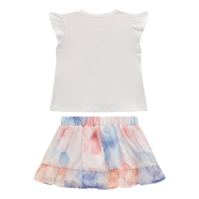 Product GUESS SET SS T-SHIRT+CHIFFON SKIRT ΣΕΤ ΠΑΙΔΙΚΟ GIRL base image