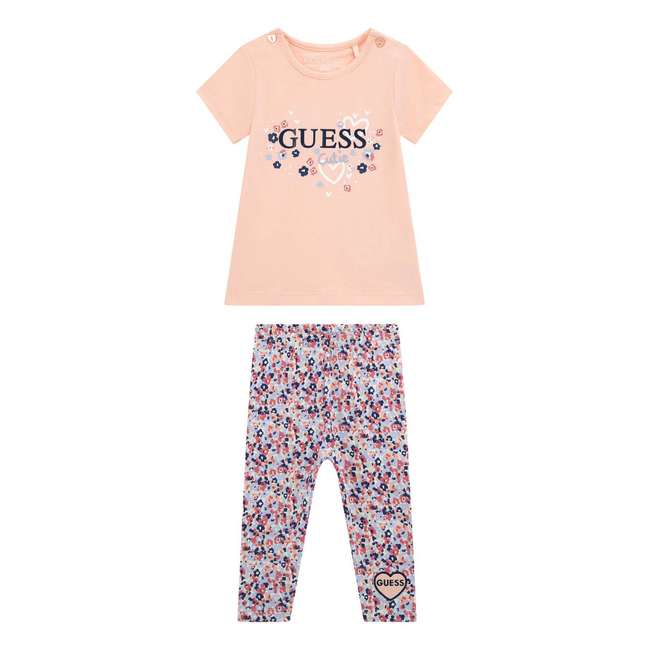 Product GUESS SET SS T-SHIRT+LEGGINGS ΣΕΤ ΠΑΙΔΙΚΟ GIRL base image