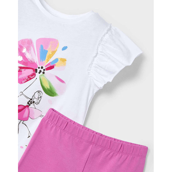 Product MAYORAL FLOWER LEGGINGS SET base image
