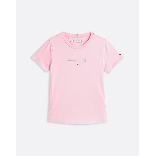 Product TOMMY HILFIGER TOMMY SCRIPT SLIM TEE SS base image