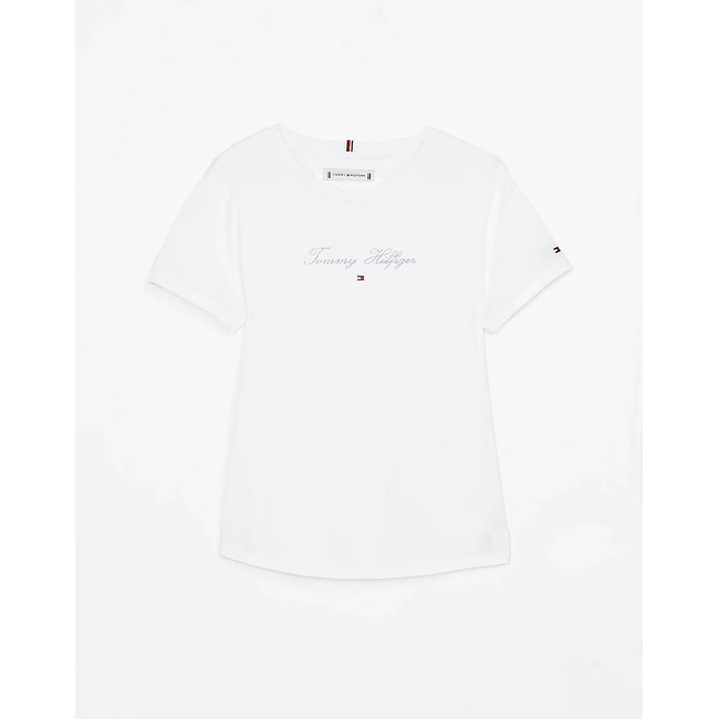 Product TOMMY HILFIGER TOMMY SCRIPT SLIM TEE SS base image