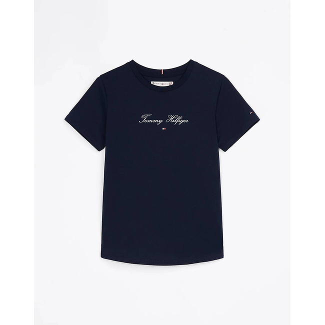 Product TOMMY HILFIGER TOMMY SCRIPT SLIM TEE SS base image