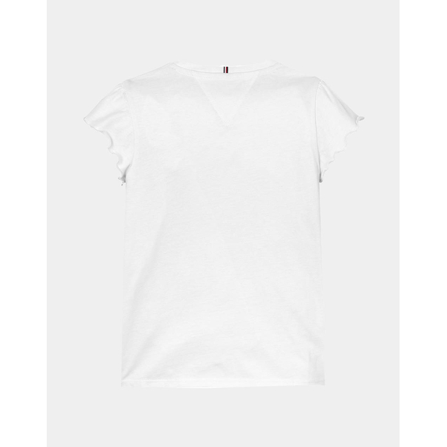 Product TOMMY HILFIGER ESSENTIAL RUFFLE SLEEVE TOP S/S base image