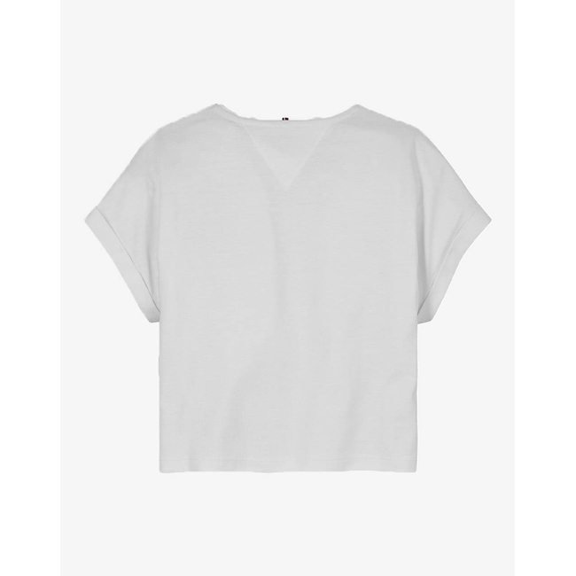 Product TOMMY HILFIGER STAR EMBROIDERED KNIT TOP SS base image