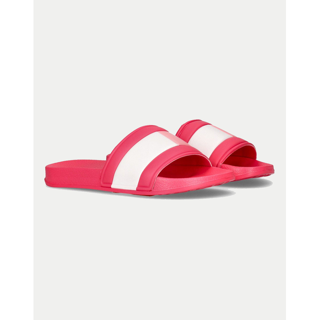 Product TOMMY HILFIGER FLAG PRINT POOL SLIDE base image