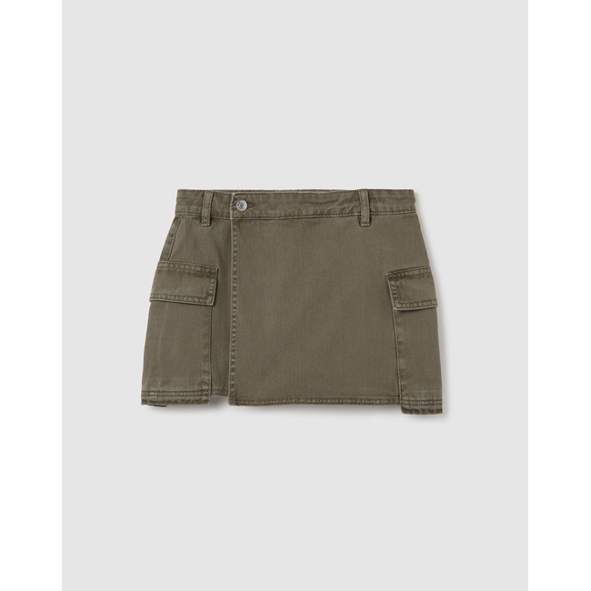 Product OVS SKORT CARGO ACID WASH base image