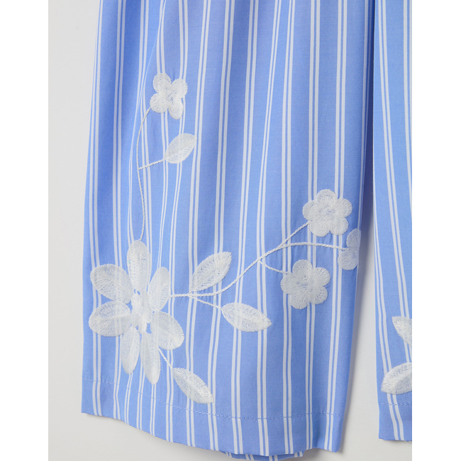 Product OVS Y/D PANTS W/FLOWERS base image