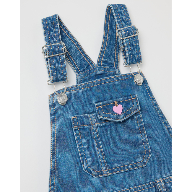 Product OVS DENIM SALOPETTE W/EMBRO base image
