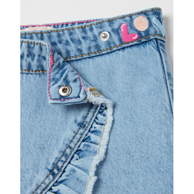 Product OVS DENIM SKIRT W/EMBRO base image