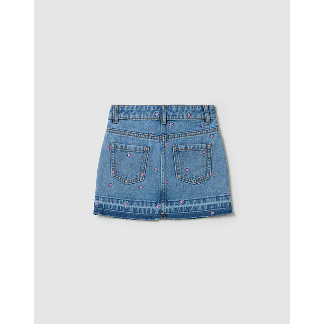 Product OVS DENIM SKIRT W/EMBROIDERY base image