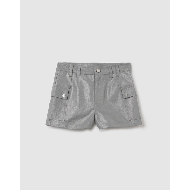 Product OVS CARGO SHORT SILVER base image