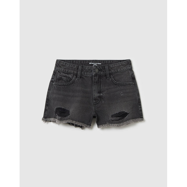 Product OVS SHORT DENIM W/FRINGES base image