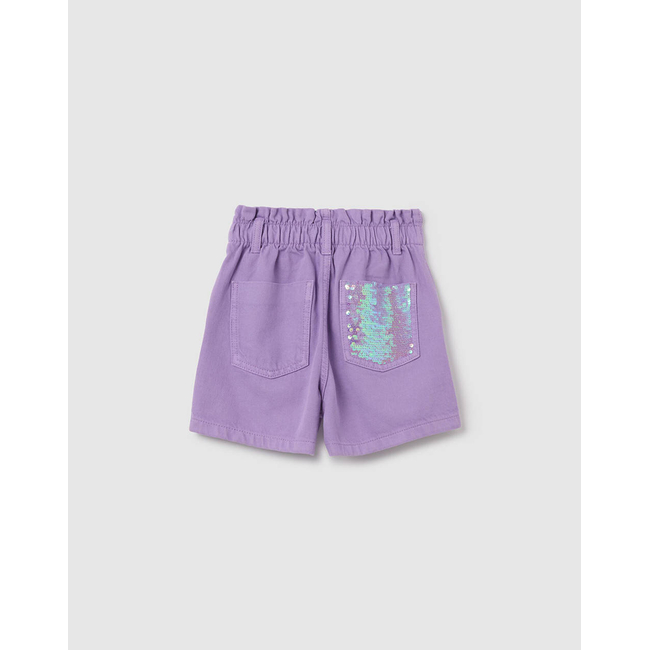Product OVS DRILL SHORT W/SEQUINS base image