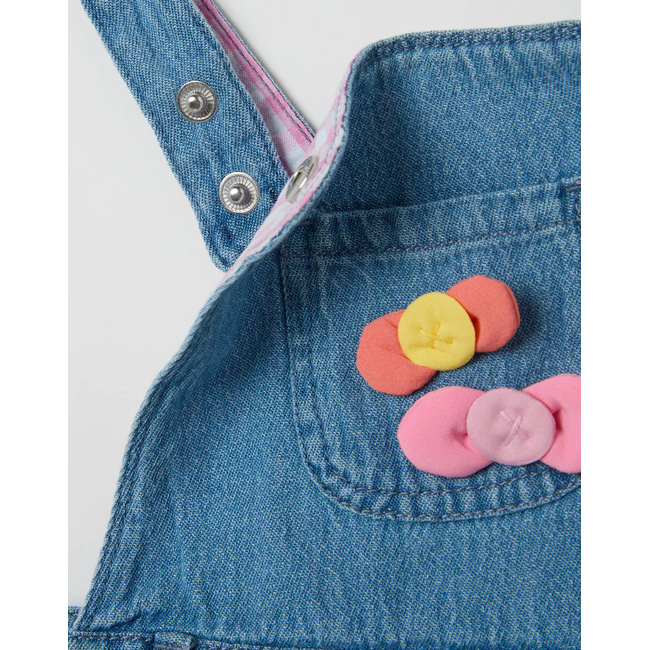Product OVS LT DENIM DUNGAREE base image