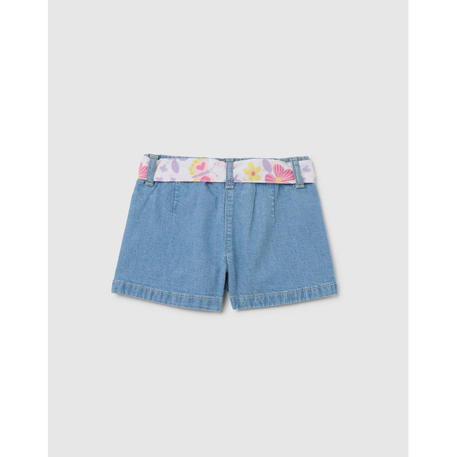 Product OVS DENIM SHORT W/SASH base image