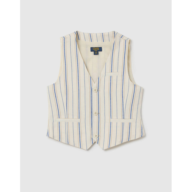 Product OVS GILET FORMAL COTTON LINEN base image