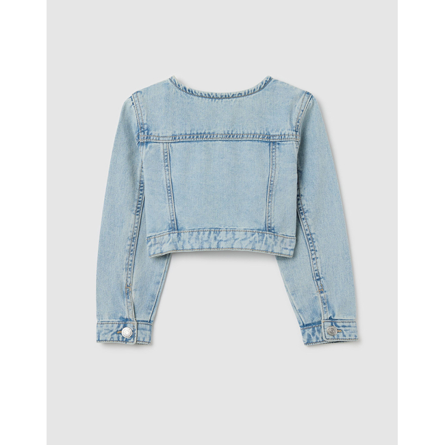 Product OVS DENIM JACKET W/EMBRO base image