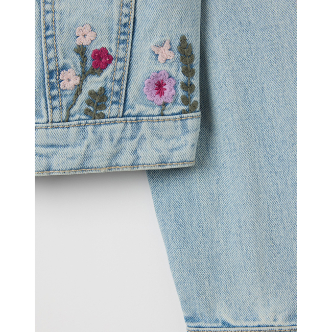 Product OVS DENIM JACKET W/EMBRO base image