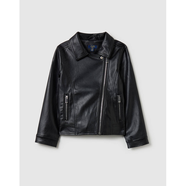 Product OVS FAKE LEATHER JACKET base image