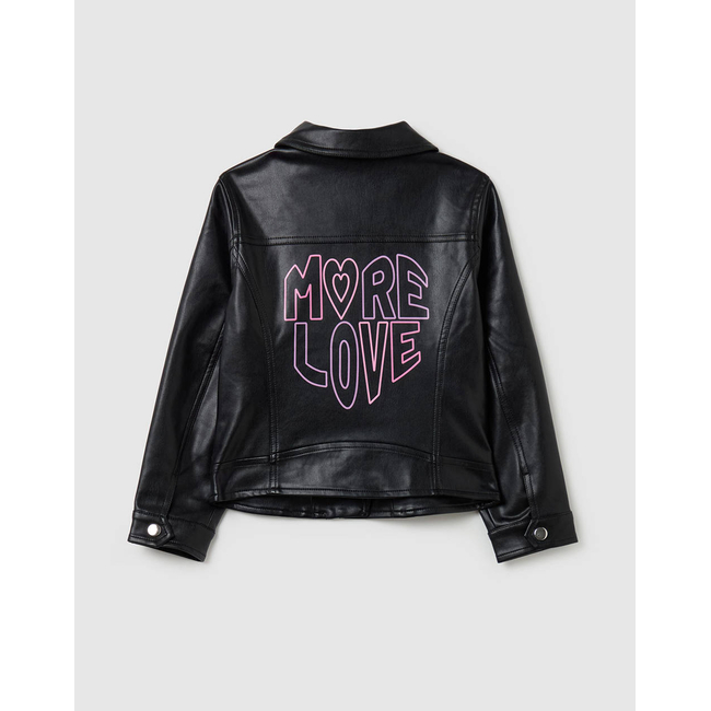 Product OVS FAKE LEATHER JACKET base image