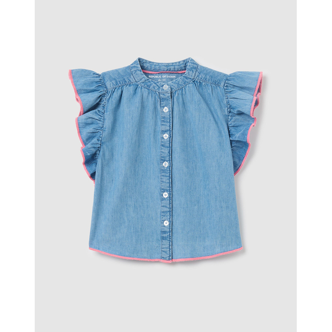 Product OVS LIGHT DENIM SHIRT base image