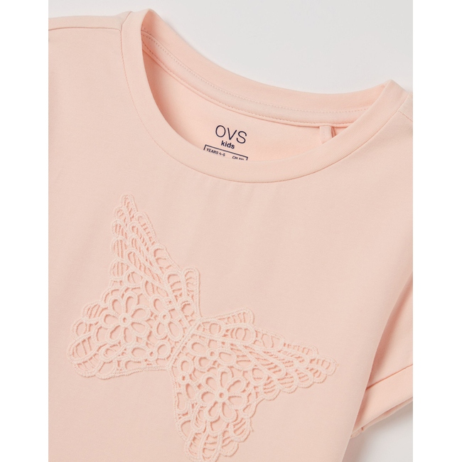 Product OVS T-SHIRT S/S BUTTERFLY base image