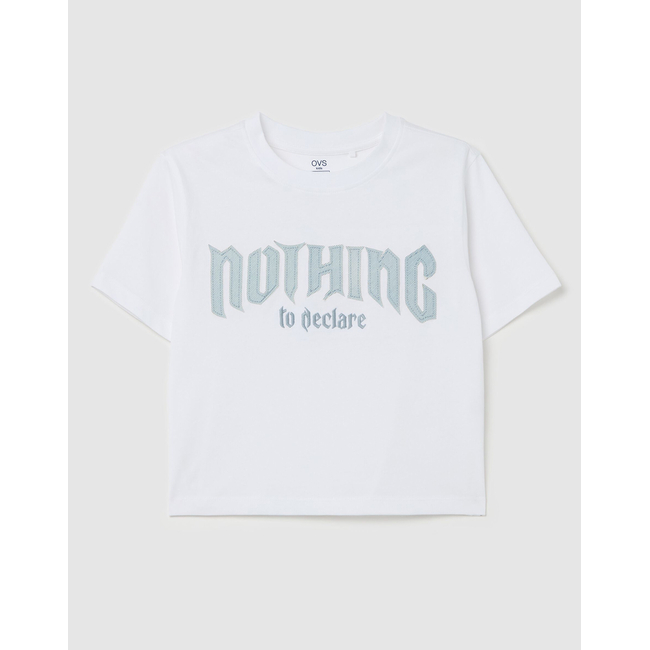 Product OVS T-SHIRT W/CANVAS APPL base image